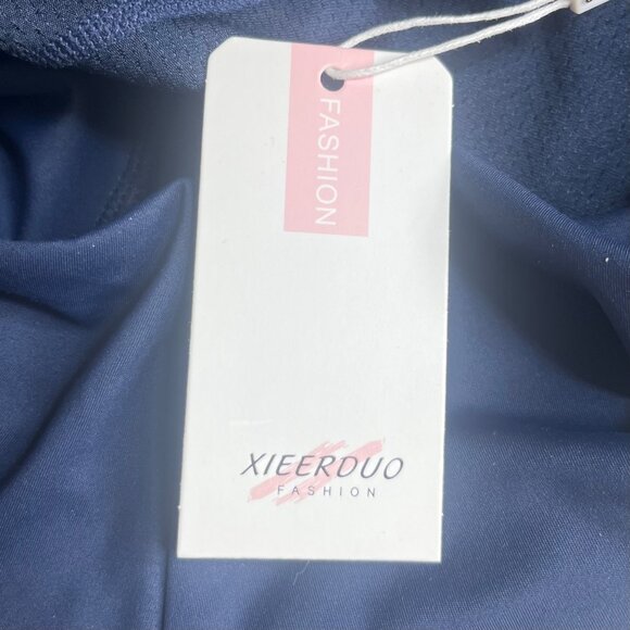 Xieerduo Womens Skort Modest Knee Activewear Pockets Blue Size 3XL New - Picture 9 of 9